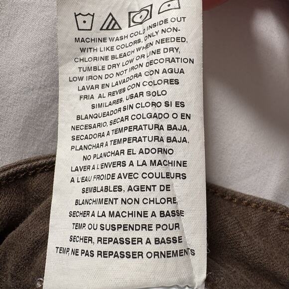 Lee Jeans Women’s Brown 8 Short Regular Fit Straight Leg Mid-Rise Jeans - Picture 13 of 13